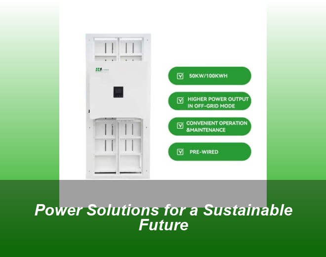 Power Solutions for a Sustainable Future